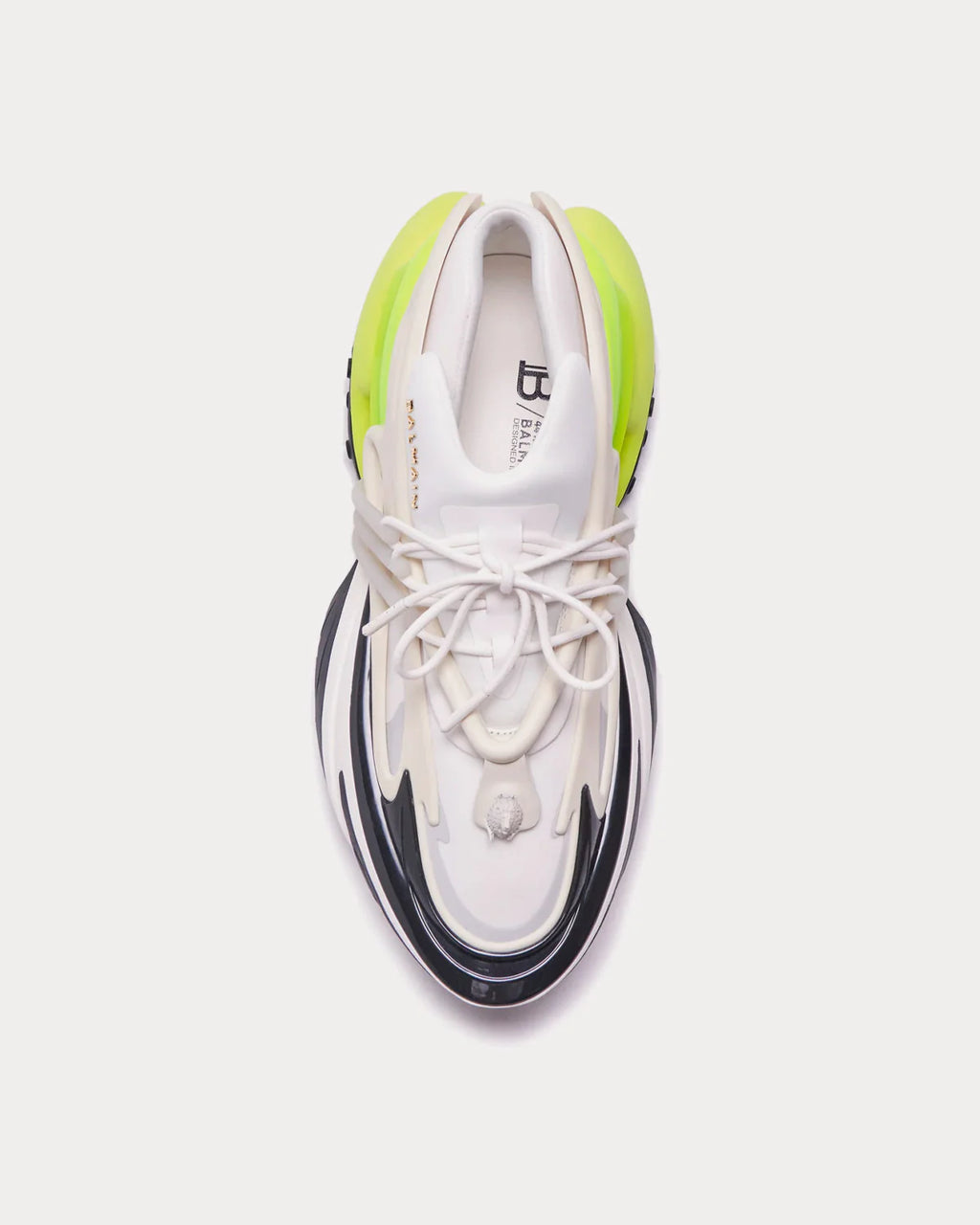 Balmain Unicorn "White Black Neon Green"