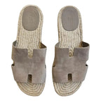 Hermès "Izmir Beige sandals"