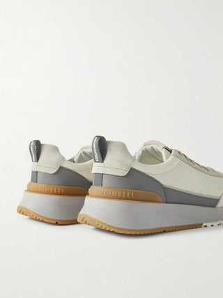 Brunello Cucinelli Sneakers "Beige / Grey / Yellow"