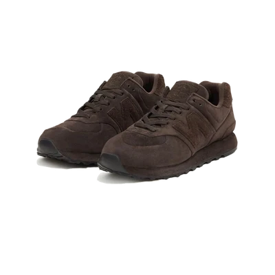 Stone Island x New Balance 574 Legacy Ghost (Dark Brown)
