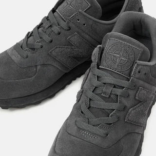 Stone Island x New Balance 574 Legacy Ghost (Dark Grey)