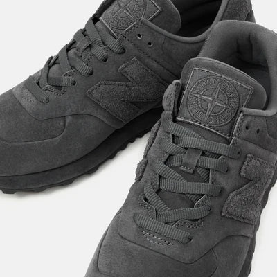 Stone Island x New Balance 574 Legacy Ghost (Dark Grey)