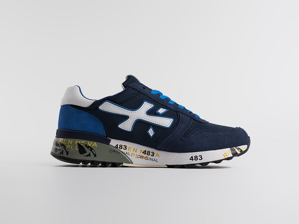 Premiata Mick Navy White Blue