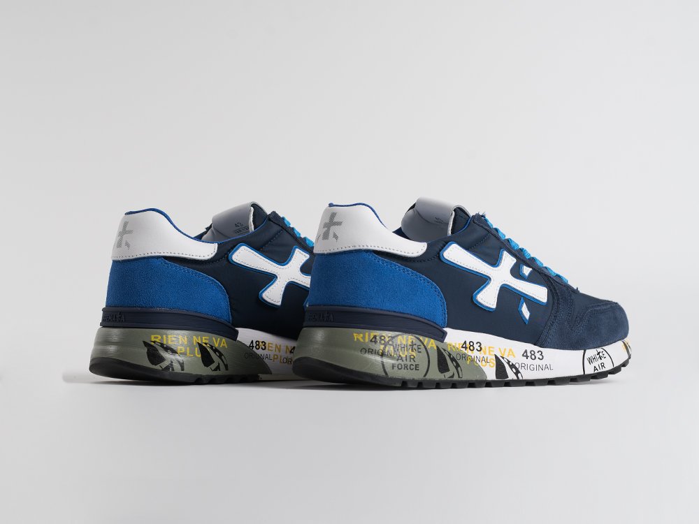 Premiata Mick Navy White Blue