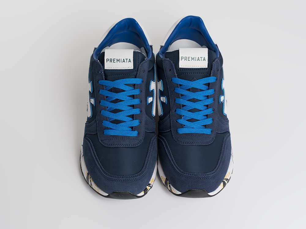 Premiata Mick Navy White Blue