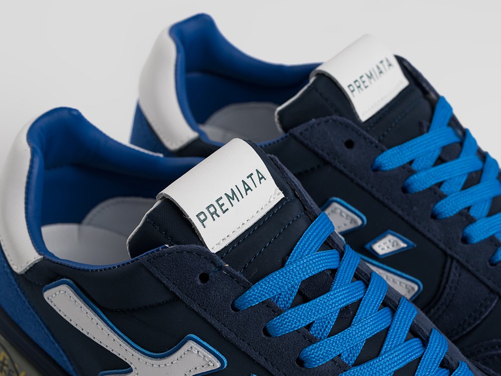Premiata Mick Navy White Blue