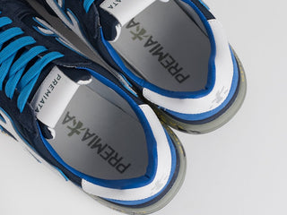 Premiata Mick Navy White Blue