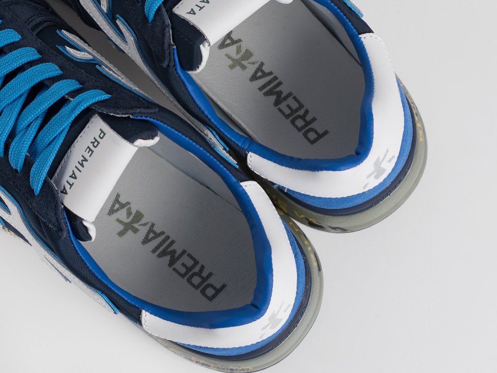 Premiata Mick Navy White Blue