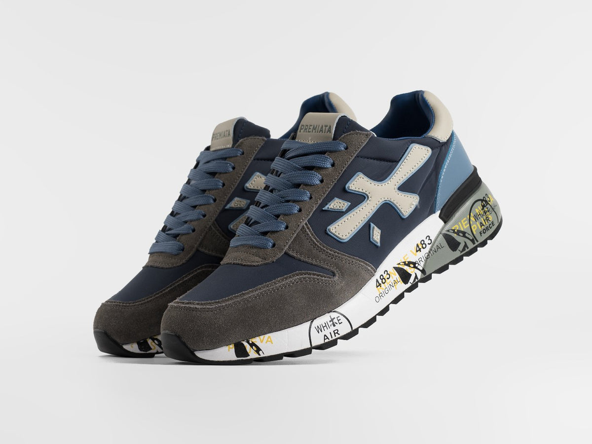 Premiata Mick Navy Beige