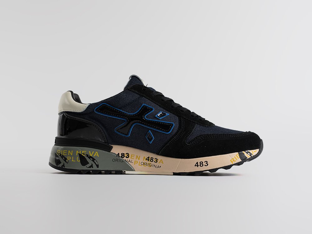 Premiata Mick Denim Black Patent