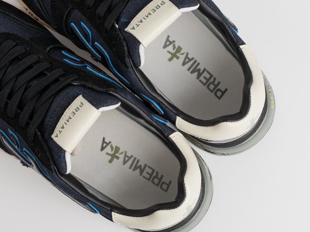 Premiata Mick Denim Black Patent