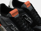 Premiata Mick Black Grey Orange
