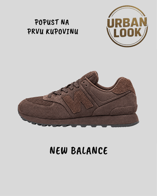 Stone Island x New Balance 574 Legacy Ghost (Dark Brown) – UrbanLook