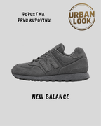 Stone Island x New Balance 574 Legacy Ghost (Dark Grey) – UrbanLook