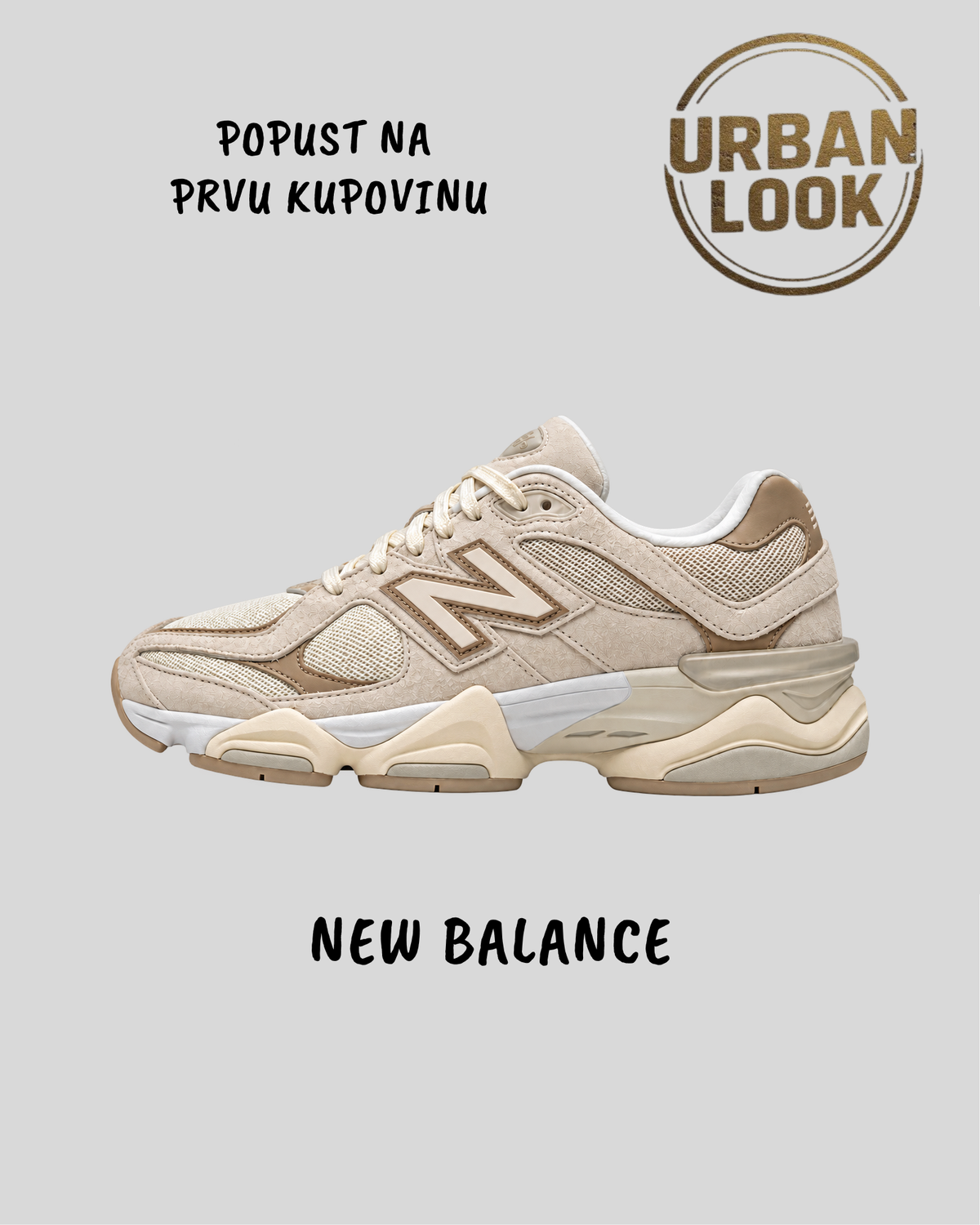 New Balance 9060 (Grey Brown Beige) – UrbanLook
