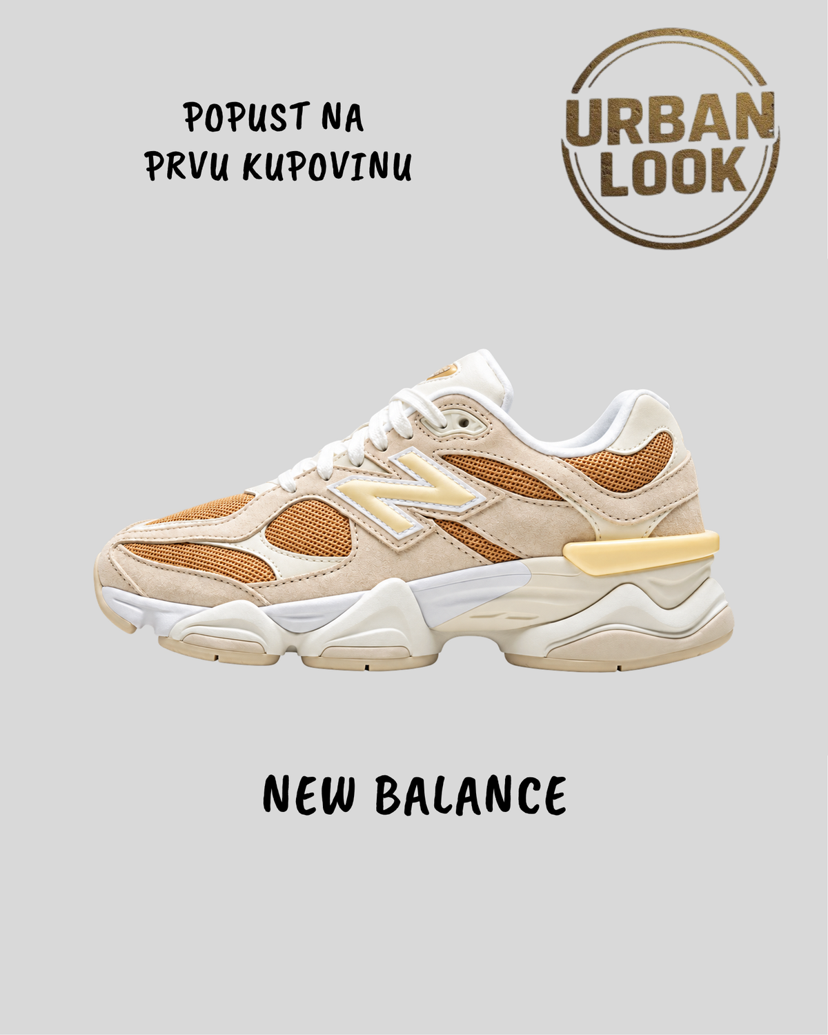 New Balance 9060 (Sea Salt Beige) – UrbanLook