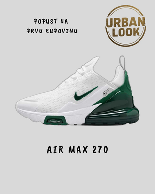 Nike Air Max 270 Premium White Green — UrbanLook naslovna