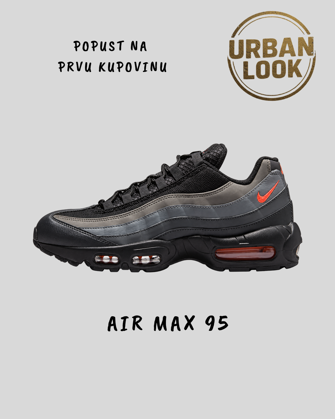 Nike Air Max 95 (Black Picante Reflective) – UrbanLook