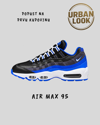 Nike Air Max 95 "Black Team Royal" – UrbanLook