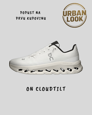 On Cloudtilt White Black Edge — UrbanLook naslovna