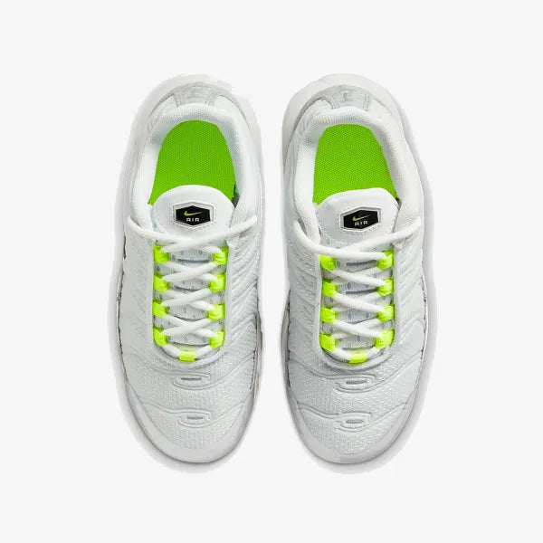Nike Air Max Plus GS (Reflective Logo White Volt) — fotografija 3