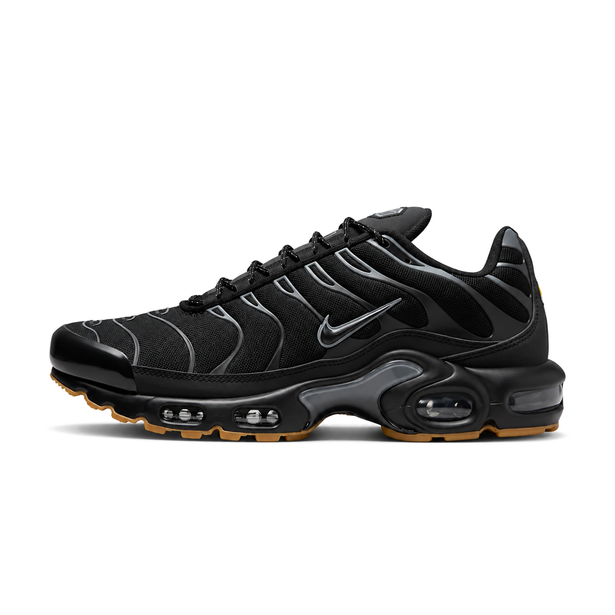 Nike Air Max Plus (Black Gum Light Brown) — bočni prikaz