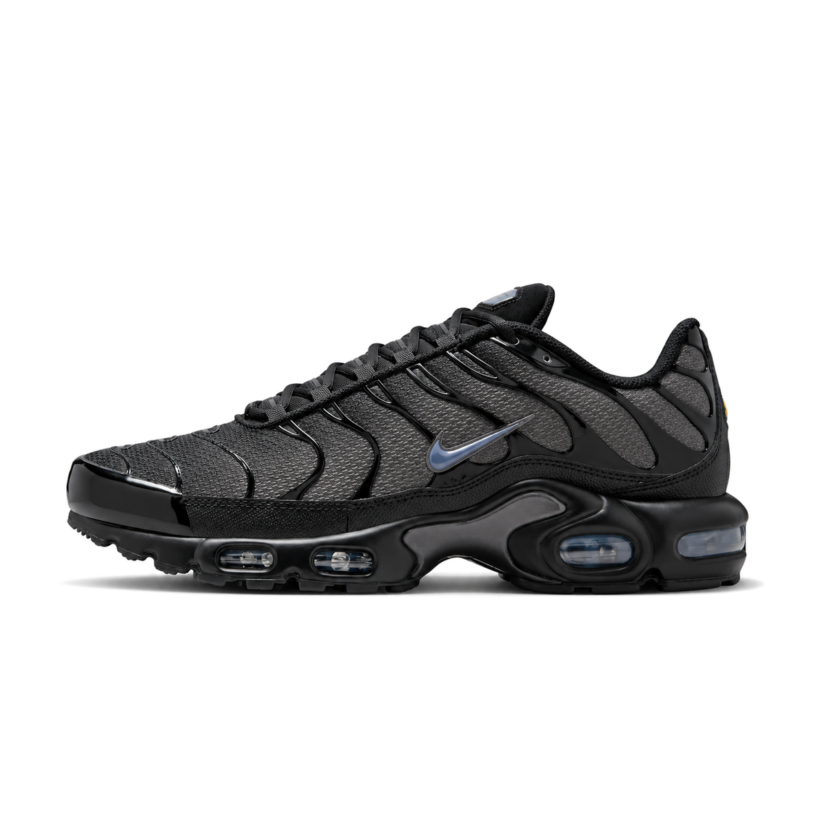 Nike Air Max Plus (Black Diffused Blue) — bočni prikaz