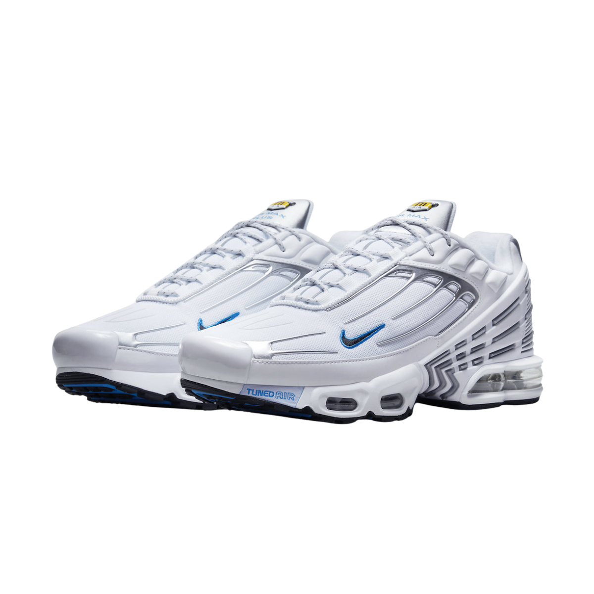 Nike Air Max Plus 3 (White Silver Blue) — fotografija 2