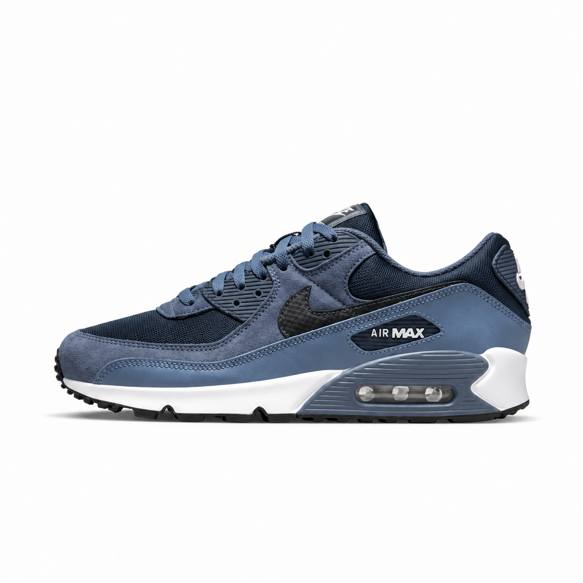 Nike Air Max 90 (Diffused Blue) — bočni prikaz