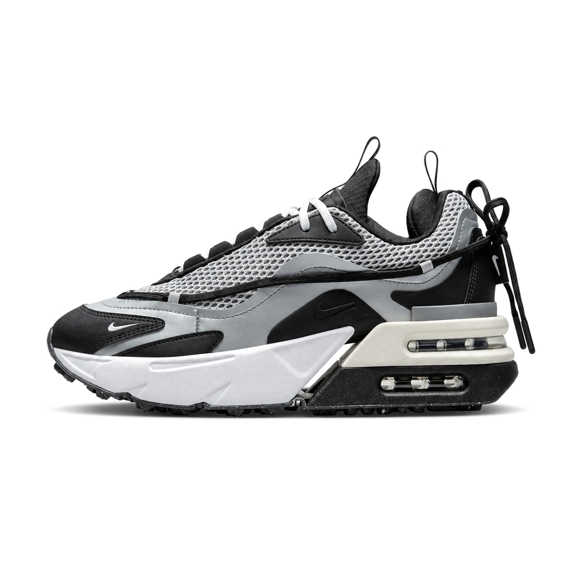 Nike Air Max Furyosa (Black Grey) — bočni prikaz