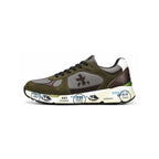 Premiata Mick 7717 Olive Green / Dark Brown — bočni prikaz