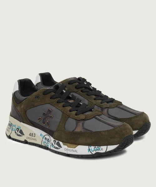 Premiata Mick 7717 Olive Green / Dark Brown — fotografija 2