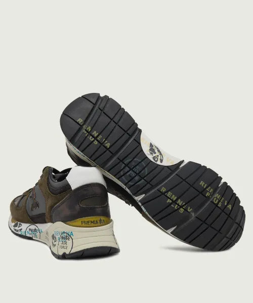Premiata Mick 7717 Olive Green / Dark Brown — fotografija 3