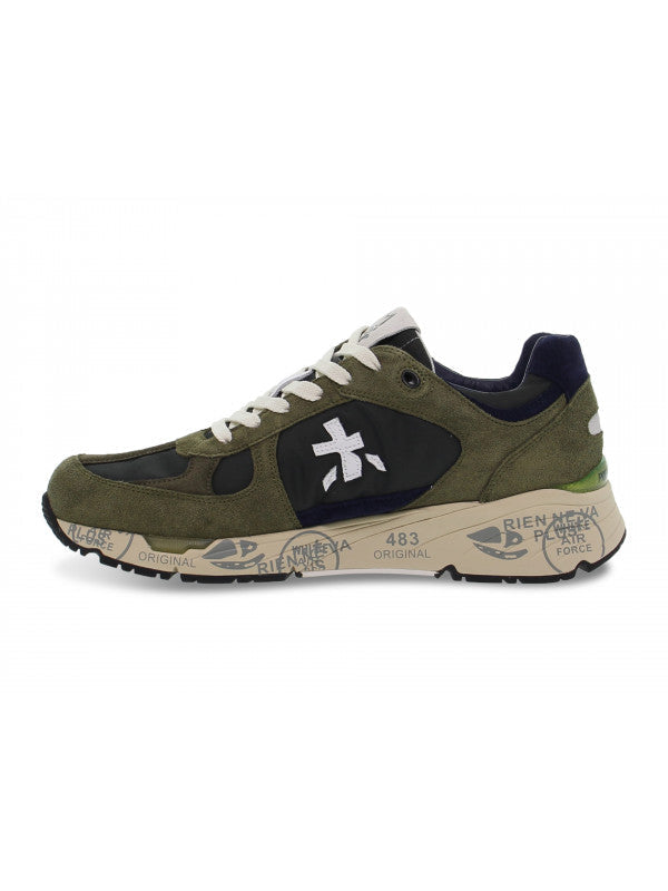 Premiata Mick 7721 Dark Blue / Dark Brown — fotografija 3