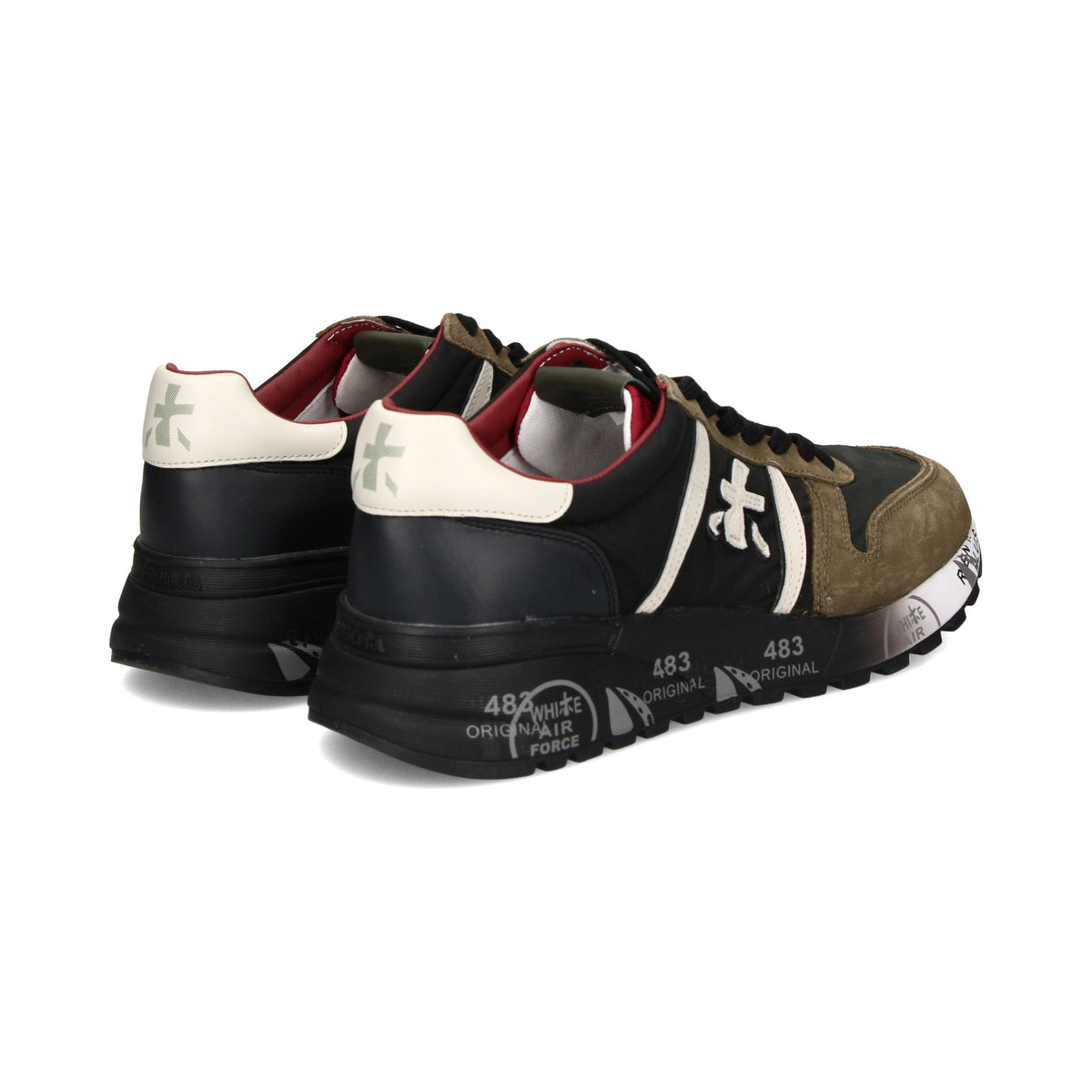Premiata Mick 7719 Black / Dark Brown — fotografija 3
