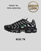 Nike Air Max Plus (Black Silver Green Strike) — naslovna