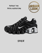 Nike Shox TL "Black Silver" — naslovna