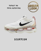 Nike Air Max Scorpion FK (White Black Red) — naslovna