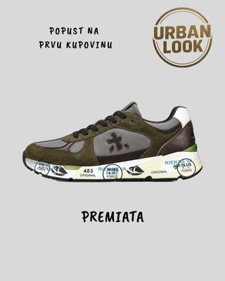 Premiata Mick 7717 Olive Green / Dark Brown — naslovna