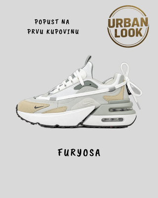 Nike Air Max Furyosa (White Grey Beige) — naslovna