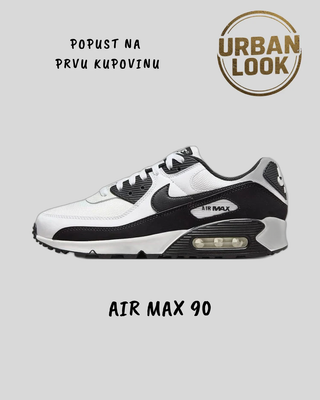 Nike Air Max 90 "White Black" — naslovna