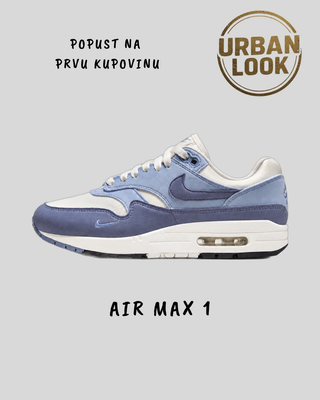 Nike Air Max 1 '87 Textile "Light Armory Blue" — naslovna