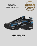 New Balance 1000 Black Analogous Blue, crna patika sa plavim akcentima, UrbanLook